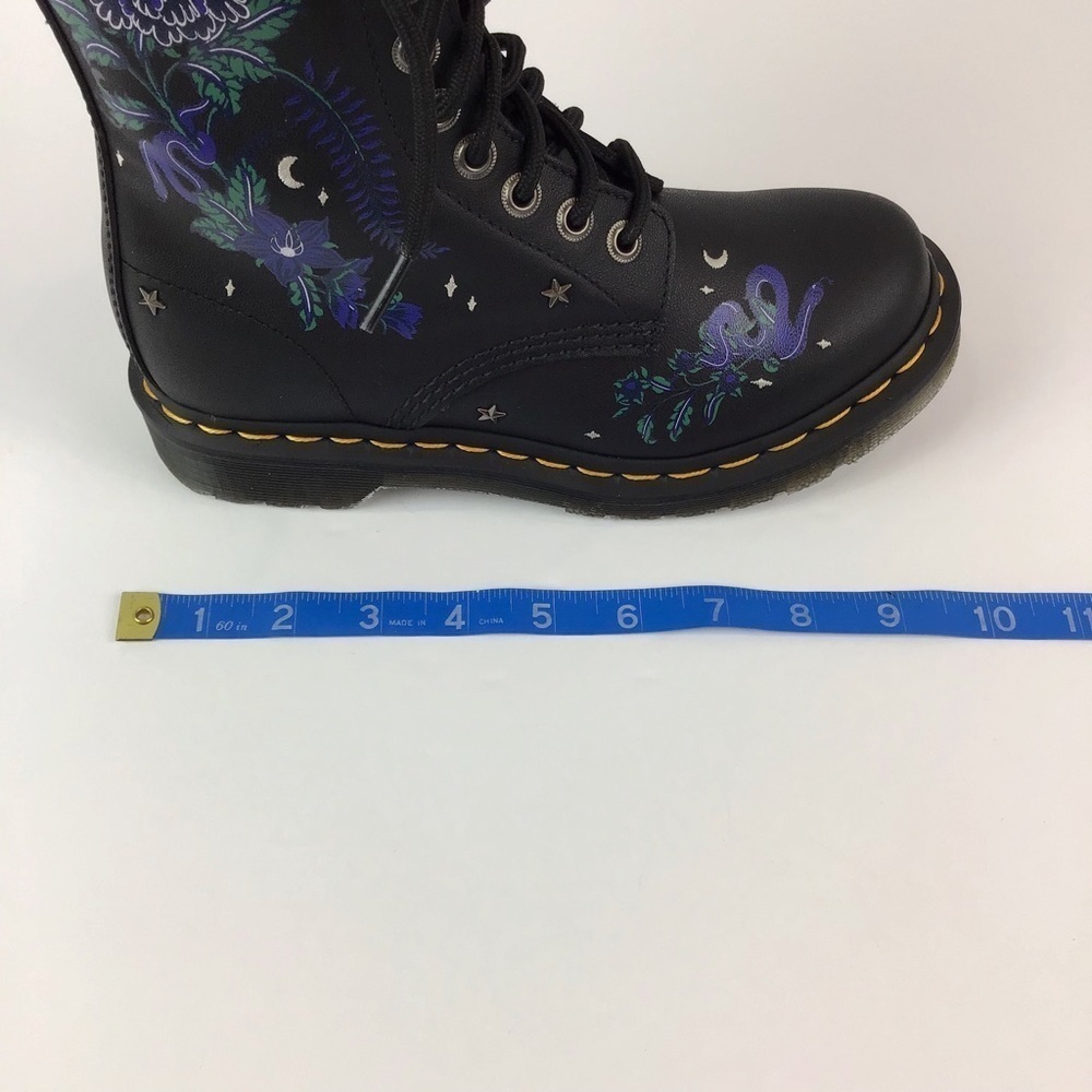 NWT Dr Martens 1490 Mystic Floral Leather Mid Calf Boots | 5 - Picture 12 of 16